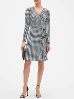 banana republic wrap dress